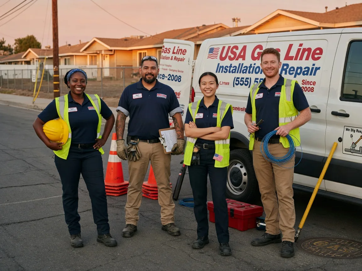 Gas Line Installation company in Edwards, IL